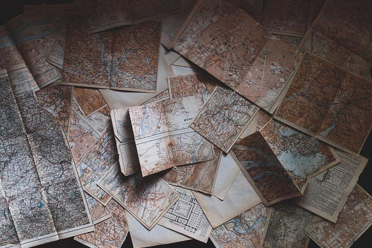 How to navigate old school way with maps