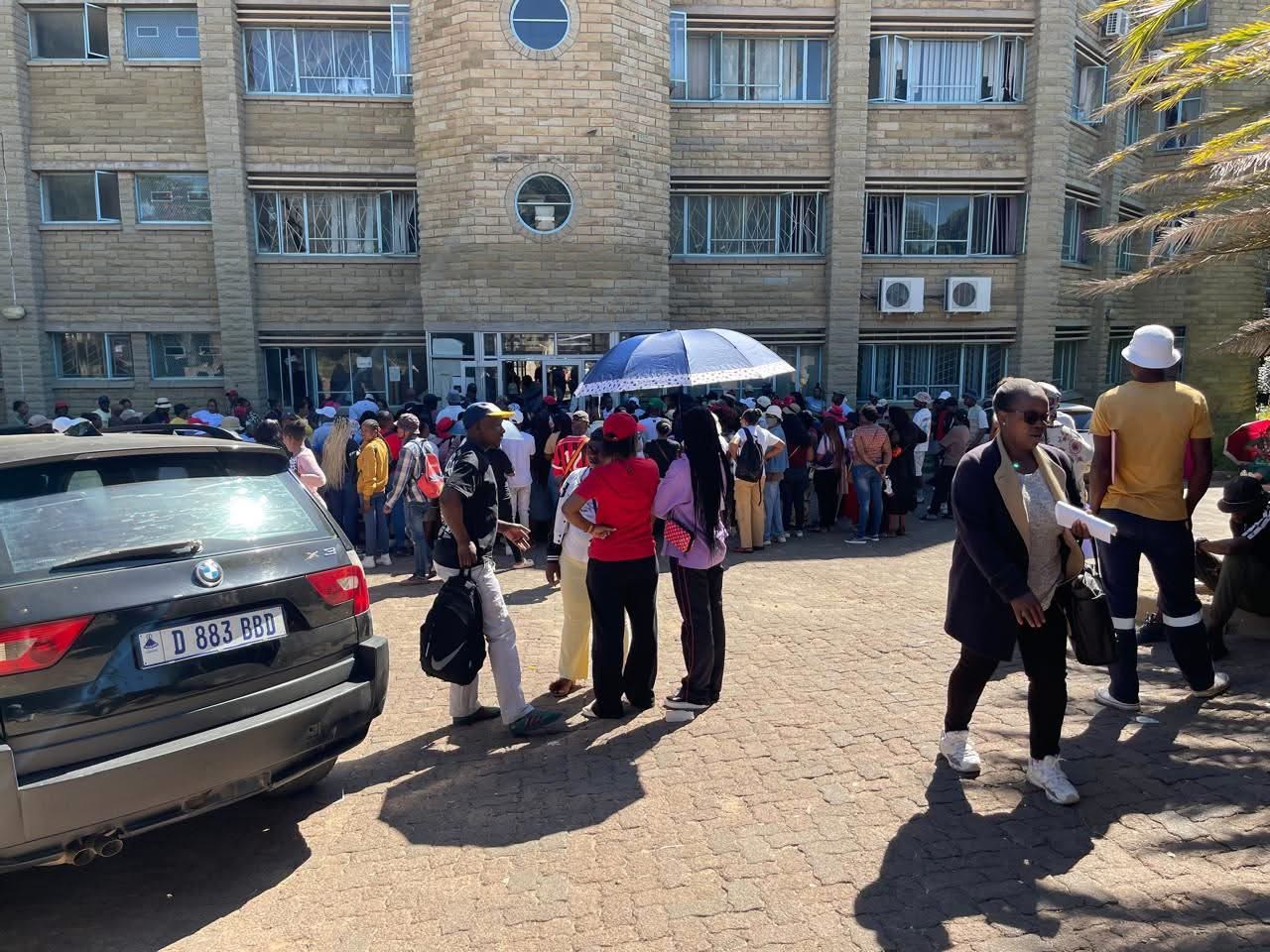 LONG QUEUES AT MASERU PASSPORT OFFICE