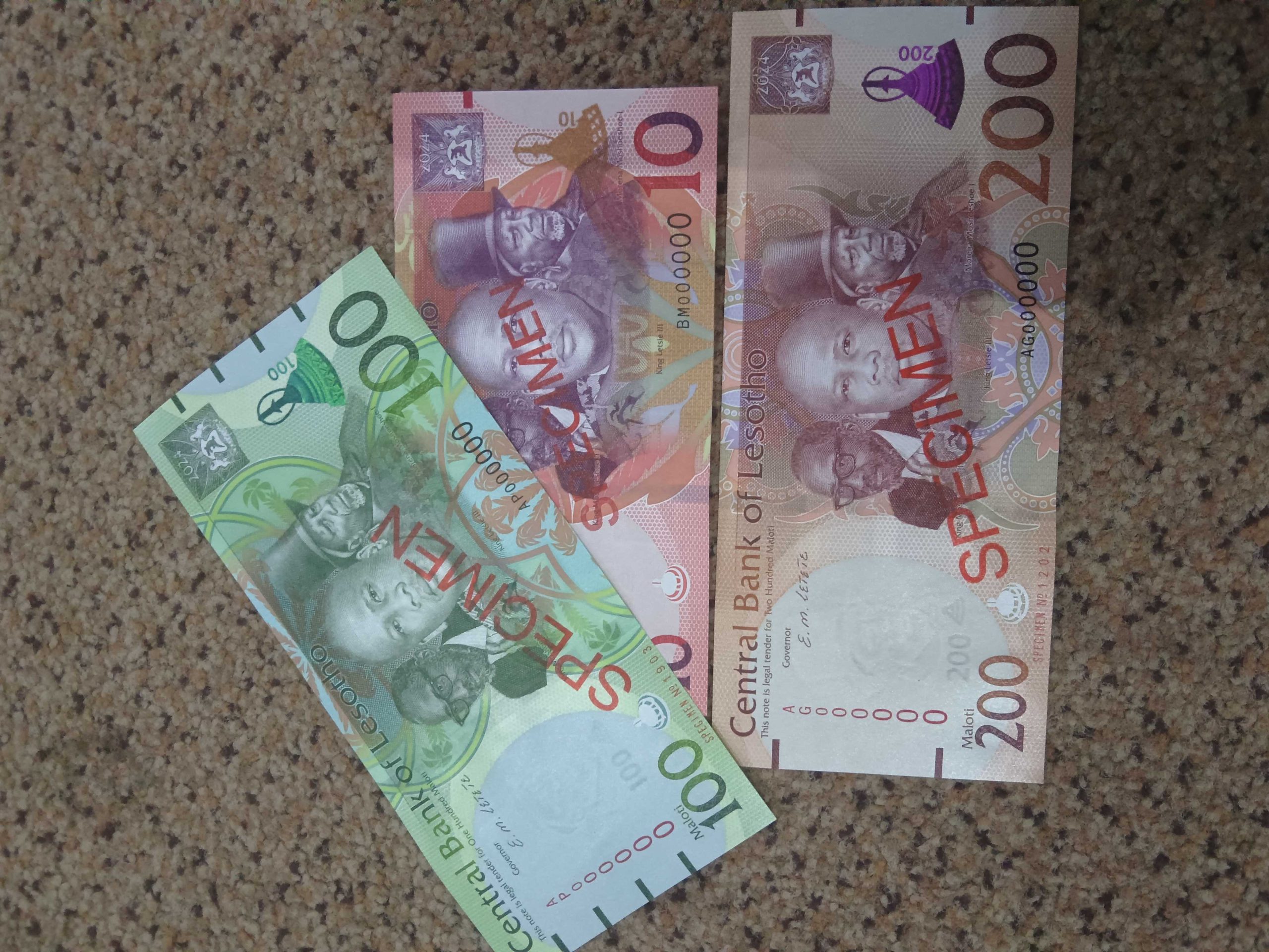 Counterfeit Notes Detected in Parts of Lesotho, Central Bank Urges Vigilance